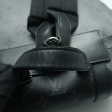 Load image into Gallery viewer, Louis Vuitton Christopher Damier Graphite Canvas Backpack Bag Black