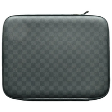 Load image into Gallery viewer, Louis Vuitton Laptop Sleeve Damier Graphite Canvas Clutch Bag Black