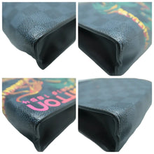 Load image into Gallery viewer, Louis Vuitton Damier Graphite Canvas Clutch Bag Black