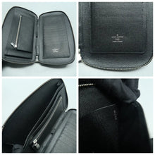 Load image into Gallery viewer, Louis Vuitton Ardoise Taiga Leather Atoll Travel Organizer Black