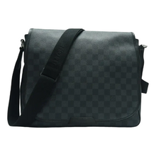 Load image into Gallery viewer, Louis Vuitton Damier Graphite Canvas Shoulder Bag Black