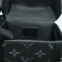 Load image into Gallery viewer, Louis Vuitton Trunk Vertical Monogram Canvas Shoulder Bag Black