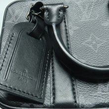 Load image into Gallery viewer, Louis Vuitton Damier Ebene Canvas Satchel Bag Black