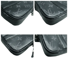 Load image into Gallery viewer, Louis Vuitton Damier Ebene Canvas Satchel Bag Black