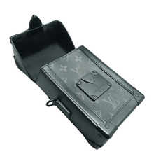 Load image into Gallery viewer, Louis Vuitton Trunk Vertical Monogram Canvas Shoulder Bag Black