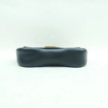 Load image into Gallery viewer, LOUIS VUITTON New Wave Leather Shoulder Bag Black