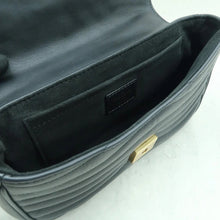 Load image into Gallery viewer, LOUIS VUITTON New Wave Leather Shoulder Bag Black