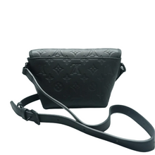 Load image into Gallery viewer, Louis Vuitton Monogram Leather Shoulder Bag Black