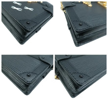 Load image into Gallery viewer, LOUIS VUITTON Trunk EPI Leather Shoulder Bag Black