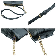 Load image into Gallery viewer, LOUIS VUITTON Trunk EPI Leather Shoulder Bag Black