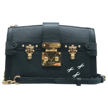 Load image into Gallery viewer, LOUIS VUITTON Trunk EPI Leather Shoulder Bag Black