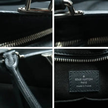 Load image into Gallery viewer, Louis Vuitton Very Tote Monogram Leather Satchel Bag Black