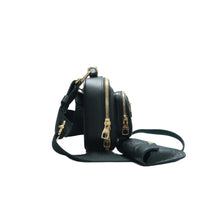 Load image into Gallery viewer, Louis Vuitton Utility Black Leather Crossbody Bag Black