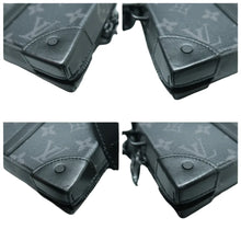 Load image into Gallery viewer, Louis Vuitton Soft Trunk Monogram Canvas Shoulder Bag Black