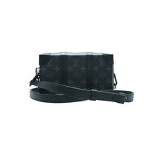 Load image into Gallery viewer, Louis Vuitton Soft Trunk Monogram Canvas Shoulder Bag Black