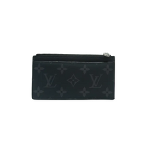 Load image into Gallery viewer, Louis Vuitton Monogram Canvas Coin Wallet Black