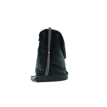 Load image into Gallery viewer, YVES SAINT LAURENT Loulou Leather Shoulder Bag Black