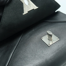 Load image into Gallery viewer, Louis Vuitton Love Note Leather Shoulder Bag Black