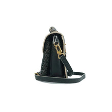 Load image into Gallery viewer, LOUIS VUITTON Metis Monogram Leather Satchel Bag Black