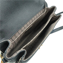 Load image into Gallery viewer, LOUIS VUITTON Metis Monogram Leather Satchel Bag Black