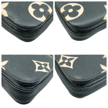 Load image into Gallery viewer, LOUIS VUITTON Metis Monogram Leather Satchel Bag Black