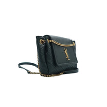 Load image into Gallery viewer, Yves Saint Laurent Nolita Mini Leather Crossbody Bag Black
