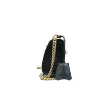 Load image into Gallery viewer, Gucci Small Padlock Calfskin Studded Shoulder Bag Black