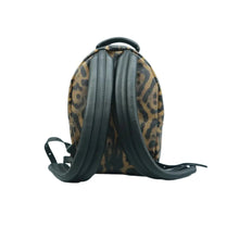 Load image into Gallery viewer, LOUIS VUITTON Palm Springs Wild Animal Print Canvas Backpack Bag Bicolor