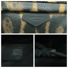 Load image into Gallery viewer, LOUIS VUITTON Palm Springs Wild Animal Print Canvas Backpack Bag Bicolor