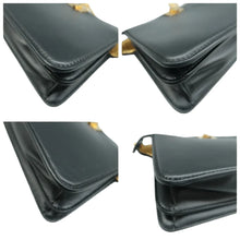 Load image into Gallery viewer, Fendi Peekaboo Leather Shoulder Bag Black