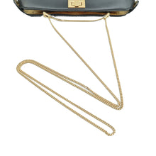 Load image into Gallery viewer, Fendi Peekaboo Leather Shoulder Bag Black