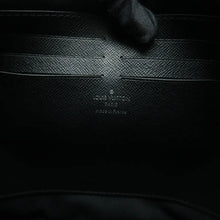 Load image into Gallery viewer, Louis Vuitton Toilette Poche 26 Damier Graphite Rope Canvas Clutch Bag Black