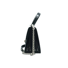 Load image into Gallery viewer, Prada Envelope Spazzolato Logo Leather Shoulder Bag Black