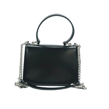 Load image into Gallery viewer, Prada Envelope Spazzolato Logo Leather Shoulder Bag Black
