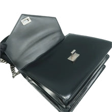Load image into Gallery viewer, Prada Envelope Spazzolato Logo Leather Shoulder Bag Black