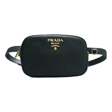 Load image into Gallery viewer, PRADA Milano Leather Shoulder Bag Black
