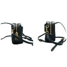 Load image into Gallery viewer, PRADA Leather Shoulder Bag Black