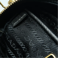 Load image into Gallery viewer, PRADA Leather Shoulder Bag Black