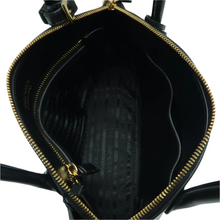 Load image into Gallery viewer, PRADA Leather Shoulder Bag Black