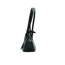 Load image into Gallery viewer, PRADA Leather Shoulder Bag Black