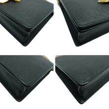 Load image into Gallery viewer, PRADA Saffiano Lux Leather Shoulder Bag Black