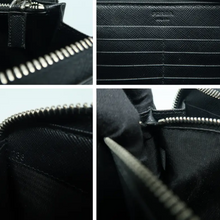 Load image into Gallery viewer, Prada Leather Wallet Black