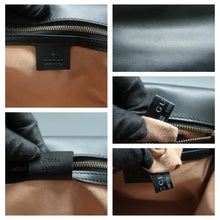 Load image into Gallery viewer, Gucci Queen Margaret Bee Quilted Leather Backpack Black