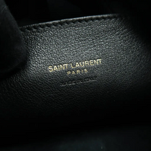 Load image into Gallery viewer, Yves Saint Laurent Pochon Leather Shoulder Bag Black