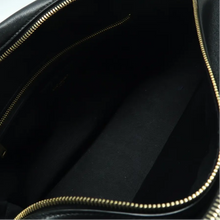 Load image into Gallery viewer, Yves Saint Laurent Liya Leather Satchel Bag Black