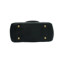 Load image into Gallery viewer, Yves Saint Laurent Liya Leather Satchel Bag Black