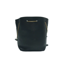 Load image into Gallery viewer, Yves Saint Laurent Pochon Leather Shoulder Bag Black