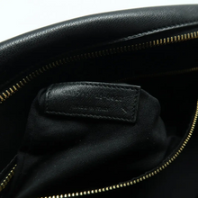 Load image into Gallery viewer, Yves Saint Laurent Liya Leather Satchel Bag Black