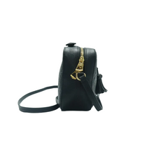 Load image into Gallery viewer, Louis Vuitton Saintonge Monogram Leather Satchel Bag Black