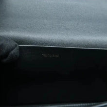 Load image into Gallery viewer, CELINE Triomphe Canvas Shoulder Bag Black